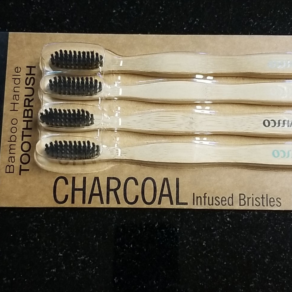Bamboo Handle Toothbrushes - Picture 3 of 6